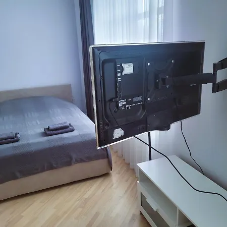 Great View Studio, Self Check In, Free Parking 克莱佩达