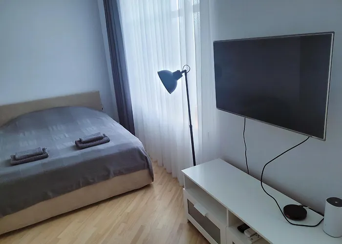 Great View Studio, Self Check In, Free Parking 公寓 *